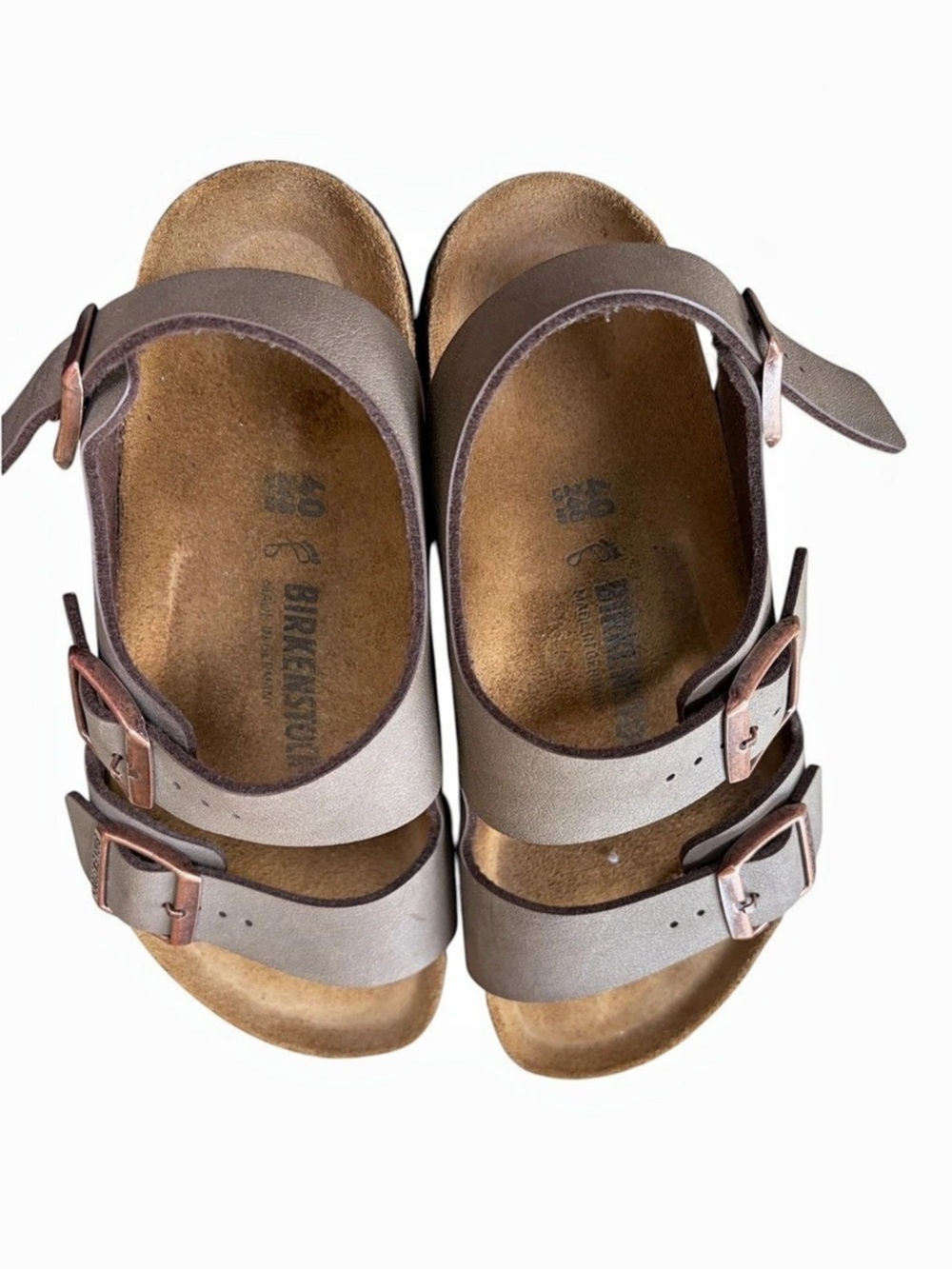 Birkenstock Milano sandals in mocha size 40